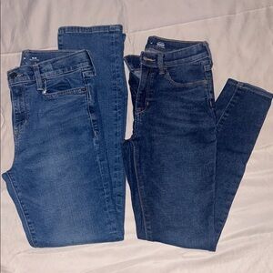 Old Navy girls jeans size 14 bundle